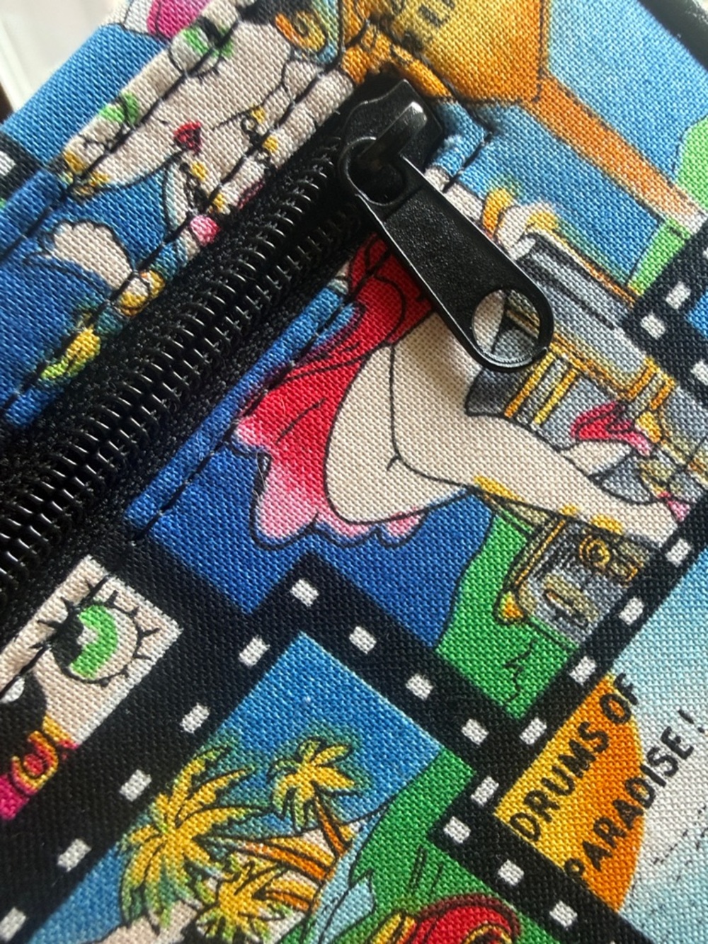 Vintage Iconic Betty Boop “Entering Hollywood” Multi Photos Fabric Snap Wallet - Picture 8 of 16